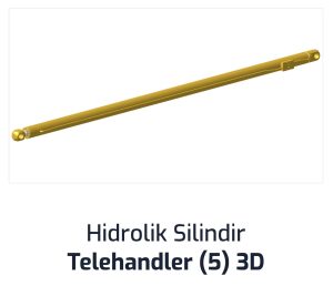 Hidrolik Silindir Telehandler (5) 3D
